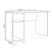 Mesa Gamer 2 Prateleiras Preto Fosco 3875 - Qmovi