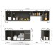 Cozinha Compacta Stela 9 Portas 2 Gavetas Preto Fosco - Panorama Móveis