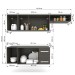 Cozinha Compacta Aline 7 Portas 2 Gavetas Preto Fosco - Panorama Móveis