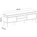 Rack para TV Até 75 Polegadas com Led Lumina 2 Portas Pinho/Off White - Artely