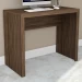 Mesa Escrivaninha Nogal Me4139 - Tecno Mobili