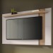 Painel para TV Até 70 Polegadas Leme 1 Prateleira Freijó/Off White - Colibri