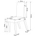 Mesa de Jantar 6 Lugares Milion Seda/Nude/Off White - Viero Móveis