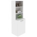 Mesa Escrivaninha Articulável 1 Porta Branco Me4171 - Tecno Mobili