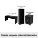 Conjunto Home Office 3 Peças com 1 Mesa, 1 Gaveteiro e 1 Estante para Livros Preto -  Pnr Móveis