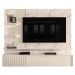 Estante para TV Até 65 Polegadas Atena 2 Portas Calcada/Off White - Madetec