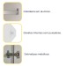 Guarda-Roupa Casal Veneza 6 Portas 4 Gavetas Neve - Tcil Móveis