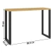 Aparador Industrial Berlim 100% Mdf Marrom/Preto - Pnr Móveis