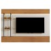 Painel para TV Até 65 Polegadas Granada com Led 2 Prateleiras Naturalle/Off White - Mavaular