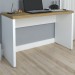 Escritório Completo 2 Portas Olmo/Branco - Artany Móveis