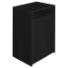 Escritório Completo Home Office 2 Portas 8 Nichos Preto - Artany Móveis