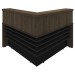 Mesa para Escritório Charuto/Preto - Artany Móveis