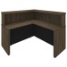 Mesa para Escritório Charuto/Preto - Artany Móveis