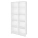 Escritório Completo Home Office 1 Gaveta 8 Prateleiras Branco - Artany Móveis