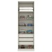 Guarda-Roupa Solteiro Modulado Predileto 2 Portas 3 Gavetas com Espelho Areia Hp/Jequitiba - Henn