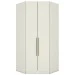 Guarda-Roupa Solteiro Modulado de Canto Predileto 2 Portas Areia Hp - Henn