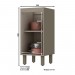 Armário de Cozinha 35 Cm évelin 1 Porta Duna/Cristal - Henn