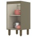 Armário de Cozinha 40 Cm évelin 1 Porta Duna/Cristal - Henn