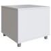 Mesa de Cabeceira Pet com Almofada Pet003 Branco - Completa Móveis