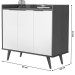 Balcão Buffet Luxo 3 Portas Pérola 4112 - Jb Bechara