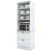 Torre Quente Nova York 2 Portas 2 Gavetas Ci350 Branco Hp - Henn