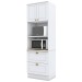Torre Quente Nova York 2 Portas 2 Gavetas Ci351 Branco Hp - Henn