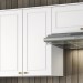 Armário Aéreo Cozinha Nova York 1 Porta 2 Prateleiras Branco Hp - Henn