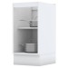 Armário de Cozinha Nova York 1 Porta 1 Prateleira Branco Hp - Henn