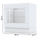 Armário de Cozinha para Forno de Embutir Nova York Branco - Henn