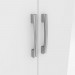 Guarda-Roupa Solteiro Miami 3 Portas 2 Gavetas Flex Branco/Rosa Chá - Henn