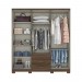 Guarda-Roupa Casal City 6 Portas 3 Gavetas Castanho Hp - Henn