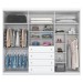 Guarda-Roupa Casal Mississipi 6 Portas 4 Gavetas Branco Hp - Henn