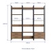 Closet Casal Tech 4 Gavetas Mel/Preto Te0030 - Delmarco
