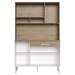 Cozinha Compacta 6 Portas 1 Gaveta Wood/Branco Ac6001 - Decibal