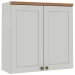 Armário Aéreo Cozinha 2 Portas Verde Mint 1505 - Genialflex