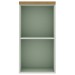 Armário Aéreo Cozinha 1 Porta Verde Mint 1524 - Genialflex