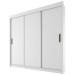 Guarda-Roupa Casal Londres 3 Portas 4 Gavetas Branco - Fama Móveis