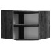 Armário Aéreo Cozinha de Canto Athena 2 Portas 1 Prateleira Itauba/Off White - Irm Móveis