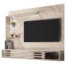 Painel para TV Até 50 Polegadas 2 Portas Calacata/Off White - Madetec