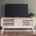 Rack para TV Até 65 Polegadas Frizz 2 Portas Calacata/Off White - Madetec