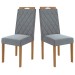 Cadeiras Kit 2 Cadeiras Cinza Cad152ea - Kappesberg