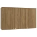 Armário Aéreo Cozinha Botanic 120 Cm 3 Portas Nogueira Fosco - Kappesberg