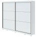 Guarda-Roupa Casal Toronto 2 Portas 6 Gavetas 100% Mdf Branco 45888.58 - Móveis Lopas