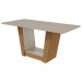 Mesa de Madeira Apogeu Amêndoa/Off White 72703.54 - Móveis Lopas