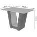 Mesa de Madeira Apogeu Amêndoa/Off White 72680 - Móveis Lopas