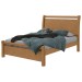 Cama de Casal Reali 100% Mdf Amêndoa Clean - Móveis Lopas