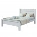 Cama de Casal Athenas Branco - Móveis Lopas