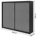 Guarda-Roupa Casal Toronto 2 Portas 6 Gavetas 100% Mdf Branco - Móveis Lopas