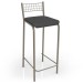 Banquetas Kit 2 Banquetas Genova Nickel Preto - Kappesberg