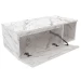 Armário de Banheiro 1 Porta Mármore Branco Bn3601 - Tecno Mobili